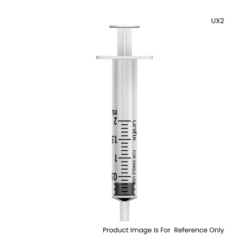 2mL Syringe Without Needle (Single)