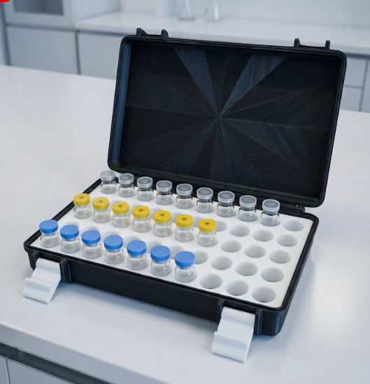50-Vial Peptide Storage Box