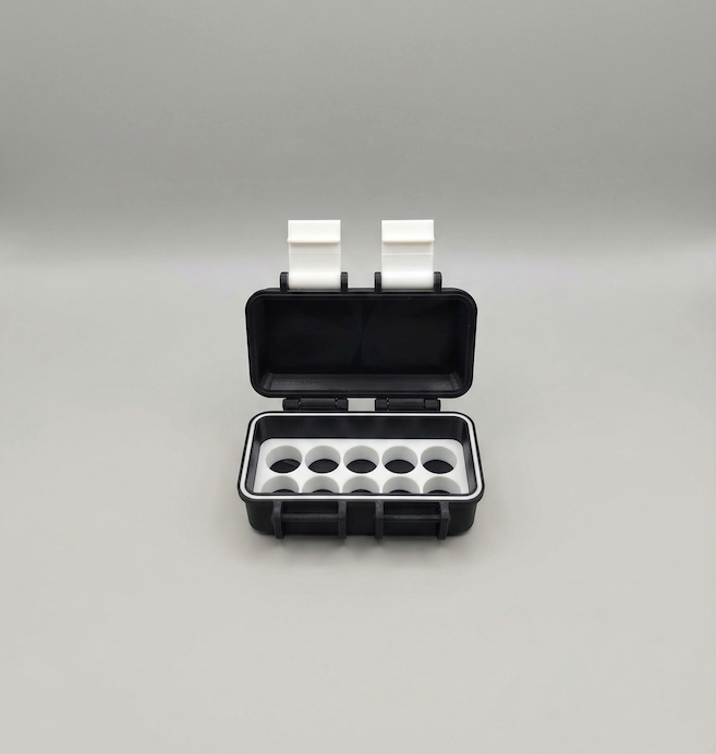 10-Vial Peptide Holder Case